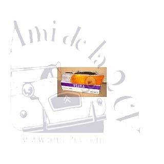 Clignotant avant gauche orange et blanc Ami 8/Ami Super/ M35