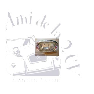 Bloc optique complet veilleuse sur connecteur Ami6 avec support, enjoliveur