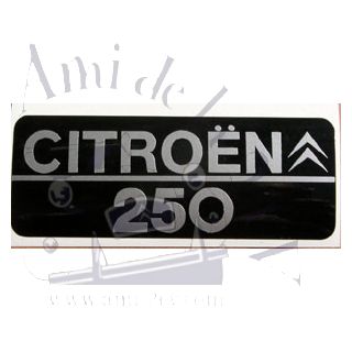 Autocollant Citroën 250