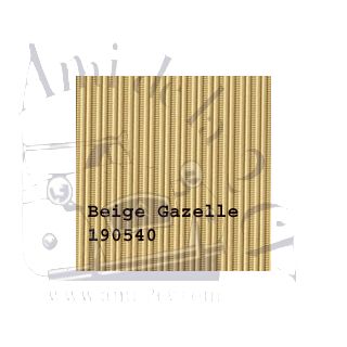 Capote 2CV neuve, fixation intérieure beige gazelle renforcée