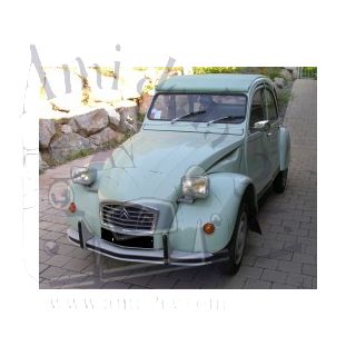 2cv 6 Club vert jade 1982