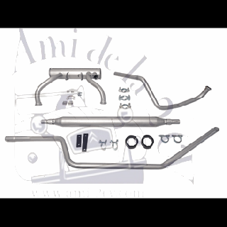 Ensemble échappement complet 2cv 6 Dyane 6 Ami 8 Livraison gratuite en France continentale