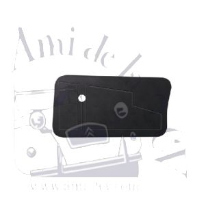 Ensemble de 4 panneaux de porte Ami 8 noir