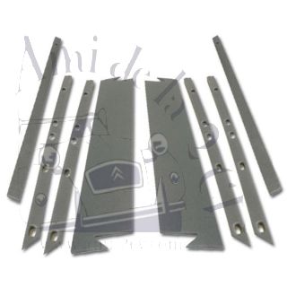 Ensemble de mousses de châssis 2cv prédécoupées