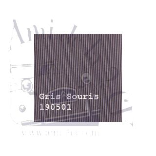 Capote neuve 2 CV ancienne, Gris souris petit grain renforcée
