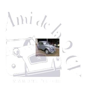 2cv AZLP 1957 gris souris