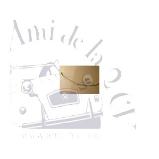 Jonc alu de pare-choc avant Azam Mars 19633 à Octobre 1965