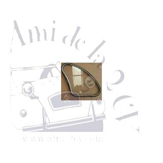 Enjoliveur de glace de custode gauche2cv AZAM