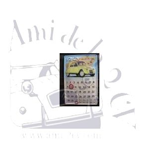 Calendrier 2CV