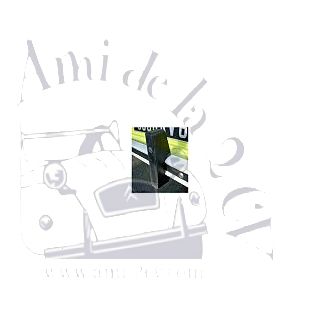 Paire de butoirs de pare-choc arrière, 2CV accessoire Sacred pour pare choc étroit
