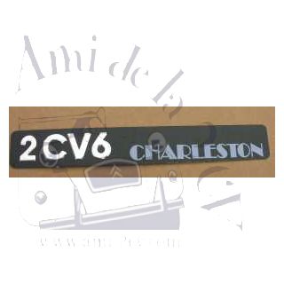 Monogramme 2CV Charleston