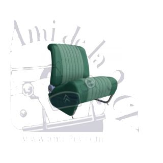 Garniture de siège avant droit en tissu diamanté vert Ami 8