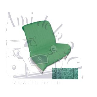 Garniture de siège avant gauche diamanté vert pour 2cv AZAM
