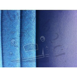 Garniture de banquette arrière Ami 6 Club en tissu diamanté bleu