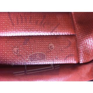 Garniture de siège avant gauche Ami 8 en targa marron avec poche latérale