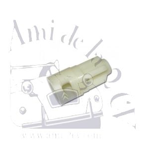 Guide en plastique du cable de compteur dans la boîte de vitesse 2cv 4 et 6