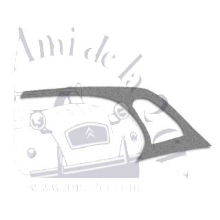 Habillage intérieur latéral gris, Dyane limousine gris foncé