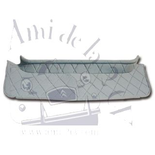 Hamac en tissu losange gris 2cv Charleston Dolly gris clair