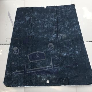 Insonorisant de capot 2cv adhésif antifeu