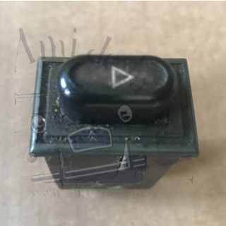 Interrupteur feux de détresse rectangulaire 2CV Dyane