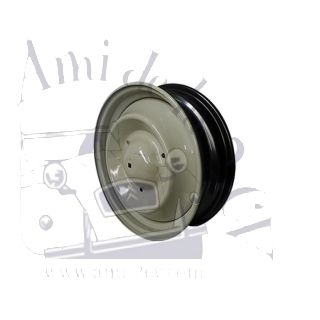 Jante en 380 peinture plastifiée gris très clair