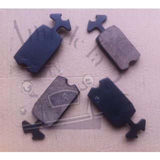 Jeu de 4 plaquettes de freins en céramique 2cv Méhari Dyane Ami 8 Acadiane