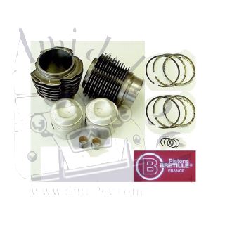 Jeu de cylindres + pistons, 2 CV 4 435cm3