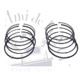 Jeu de segments pour kit chemise pistons Visa /LNA diamètre 77 1.5/2/3