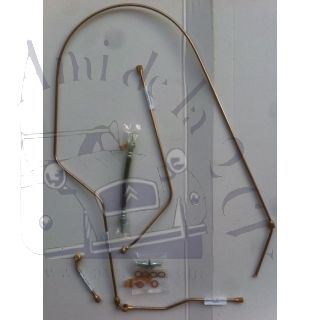 Kit de tuyaux de débrayage pour 2cv Sahara