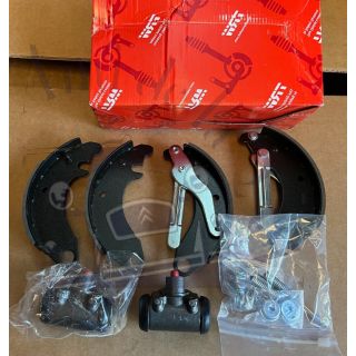 Kit de freins avant 2cv berline mâchoires 200 mm cylindres de roue pour conduite en 3.5 mm collection de ressort marque TRW