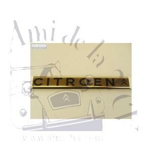 Logo Citroën pour moulure de coffre