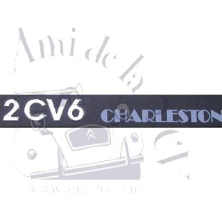 Monogramme 2CV Charleston