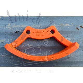 Outil pour faire le réglage des freins avant 2cv mâchoires de 200 mm tambour fixé par 6 boulons