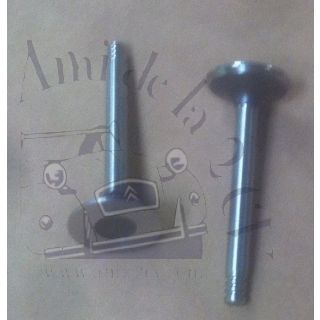 Paire de soupapes échappement pour moteur 2cv 4 435 cm3 3 gorges