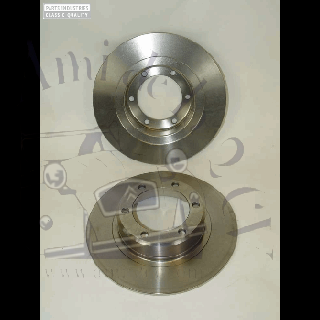 Paire de disques de frein, 2 CV / Dyane/Ami8 Méhari