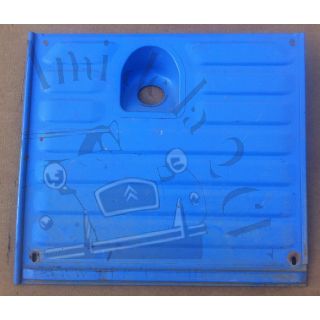 Panneau de réservoir Acadiane occasion bleu avec travaux ( voir photo )