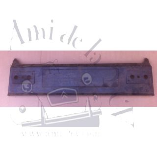Panneau arrière Dyane avant 1977 avec support de tôle de séparation de coffre pour plancher plat