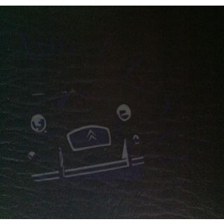 Paire de panneaux de porte Acadiane bleu marine