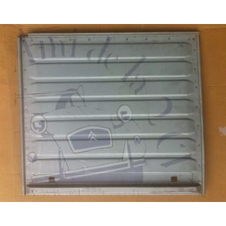 Panneau latéral roue de secours (nervures larges), AK et Acadiane