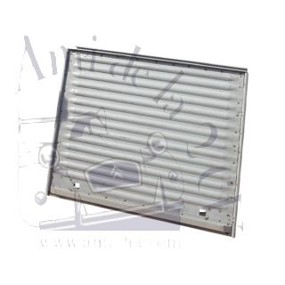 Panneau latéral roue de secours (petites nervures) AZU250 AK 350 électrozingué