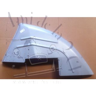 Passage de roue arrière droit 2cv nouveau modèle avec renfort de ceinture et support de butée