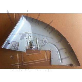Passage de roue arrière gauche 2cv nouveau modèle avec renfort de ceinture et support de butée