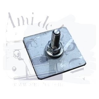 Patte de fixation de jonc de pare choc trapézoidal étroit