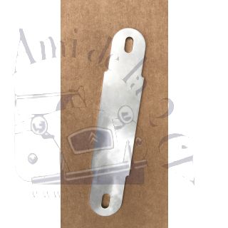 Patte de liaison en inox entre face avant et châssis Dyane Acadiane