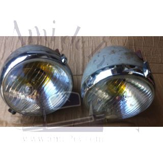 Paire de phares complets Equilux Marchal ABTP 490 occasion 2cv
