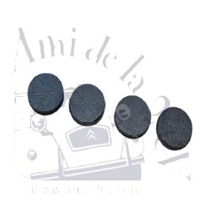 Plaquettes de frein à main, 2 CV Dyane Ami8 Méhari marque Roadhouse ou Klaxcar