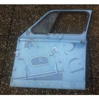 Porte avant gauche Acadiane nue occasion sans serrure avec travaux voir photos de détail