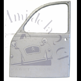 Porte avant gauche 2cv dernier modèle électrozinguée
