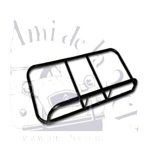 Porte bagage noir 2cv avec visserie de fixations fournies