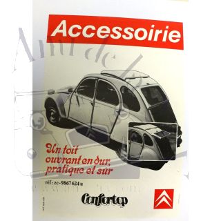 Toit dur pour la 2cv